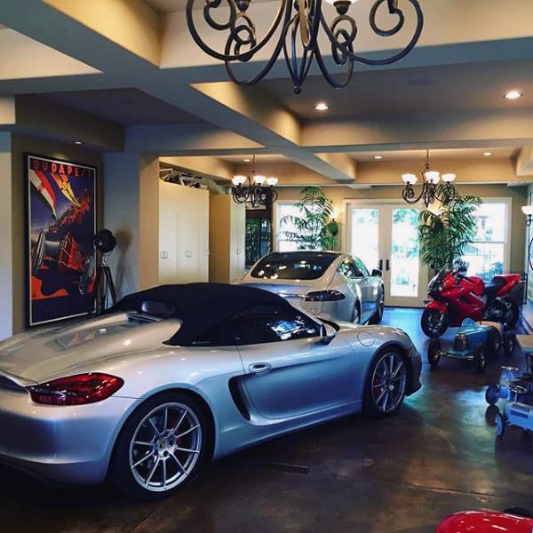 luxury contemporary garage